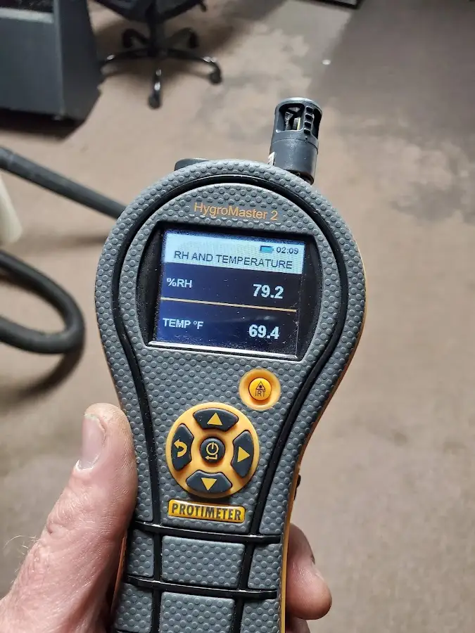Moisture meter humidity assessment for Mold Remediation & Removal in Rockledge